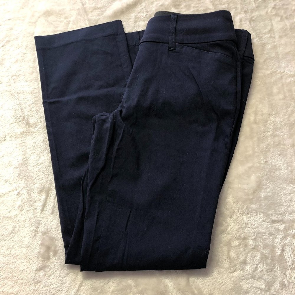Ricki's Navy Straight Leg Dress Pants Size 6